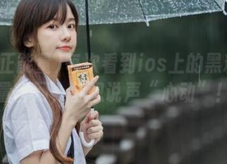 每次看到ios上的黑料正能量官网，都想说声“心动”！