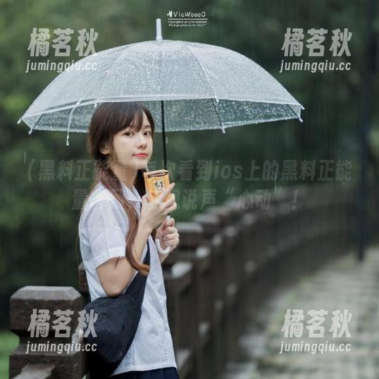 每次看到ios上的黑料正能量官网，都想说声“心动”！